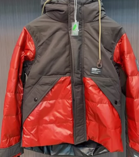直播间剩下的样品，男士羽绒服外套，几乎全新