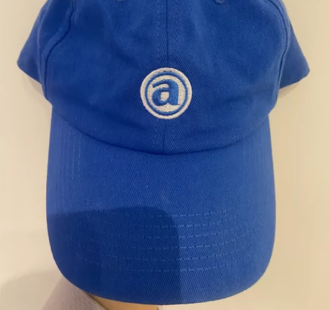 KKV韩系宝蓝色棒球帽 潮人出街必备 买来...