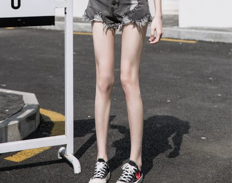 牛仔短裤女夏2019新款韩版显瘦高腰百搭学...