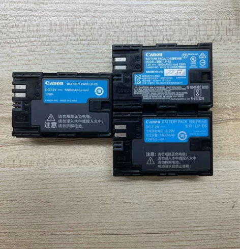 原装佳能LP-E6单反相机电池LPE6 5...