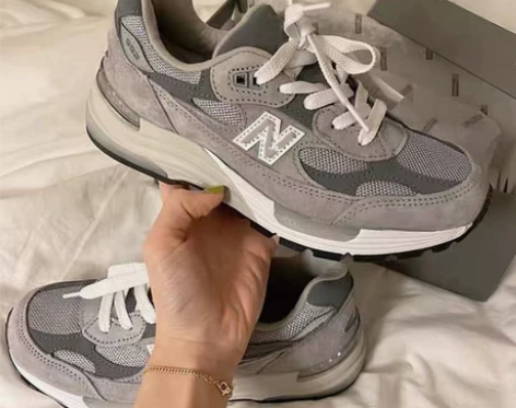 新百伦官方正品992元祖灰男女情侣NB跑步...