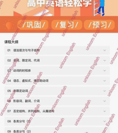 高三英语 找我补齐必考语法 高三孩子大胆放...