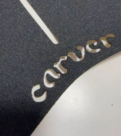 全新carver陆地冲浪板滑板Diy砂纸配...