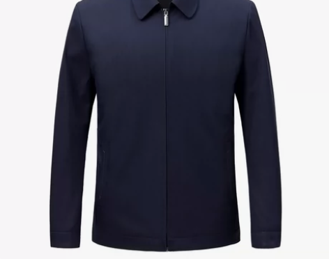 啄木鸟男装外套 桑蚕丝记忆丝面料 抗皱夹克...