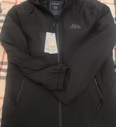 啄木鸟男士高端休闲夹克加厚款（薄款棉服）商...