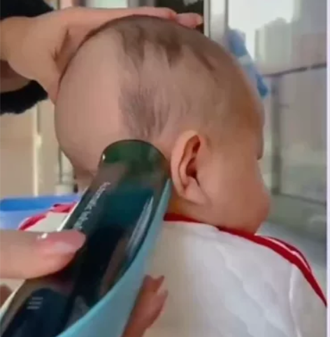 樱舒同工厂佩佩婴儿理发器超静音自动吸发新生...