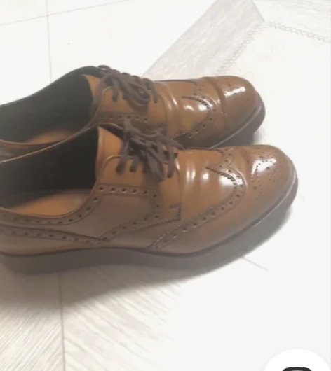 普拉达PRADA 男 布洛克花纹商务休闲 ...