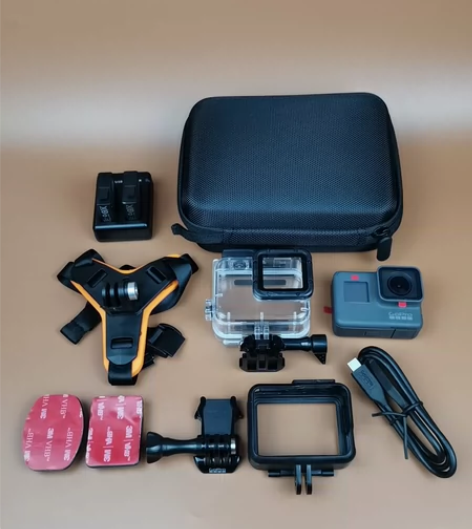 GoPro5black黑5/4K运动相机 标配:相机、狗笼、...