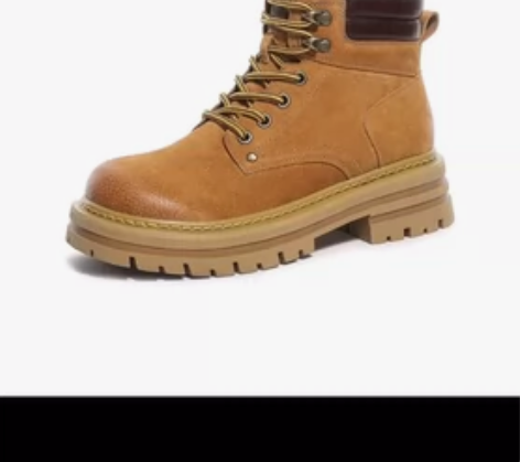 骆驼大黄靴34码 买来只穿过一两次，闲置了...