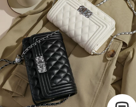 质感链条包包2022新款潮夏季百搭单肩斜挎...