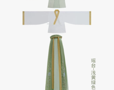 烛颜汉服[瑶台/青衫泪/鲤悦]原创晋制交领...