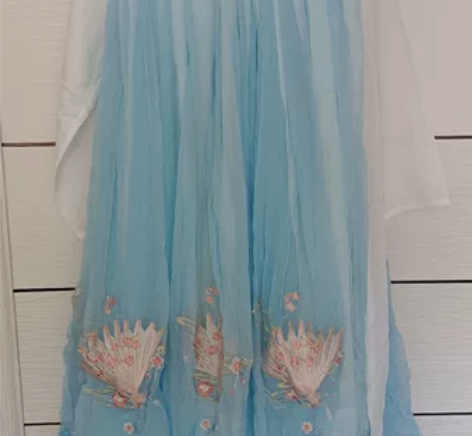 全新重工刺绣汉服唐制齐胸汉服宋制汉服带吊牌...