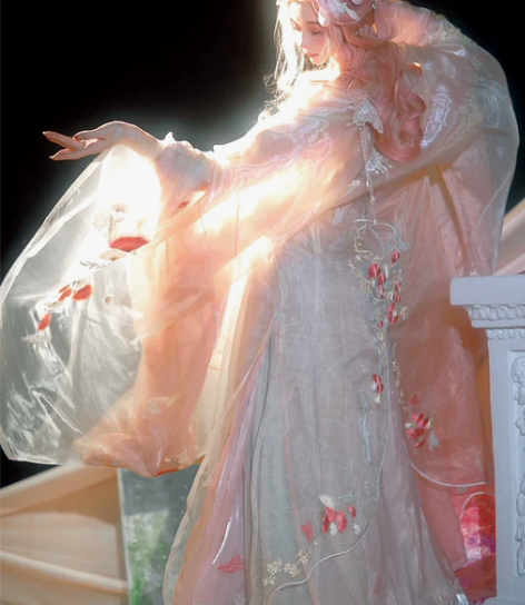 ?异志阁原创汉服合欢男女款情侣夏季新品改良...