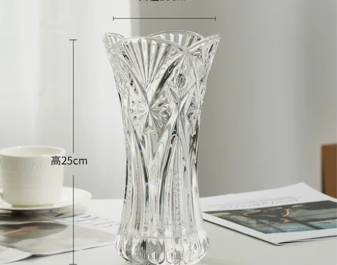 全新转 博洛克透明 白菜/凤尾/水晶玻璃花...