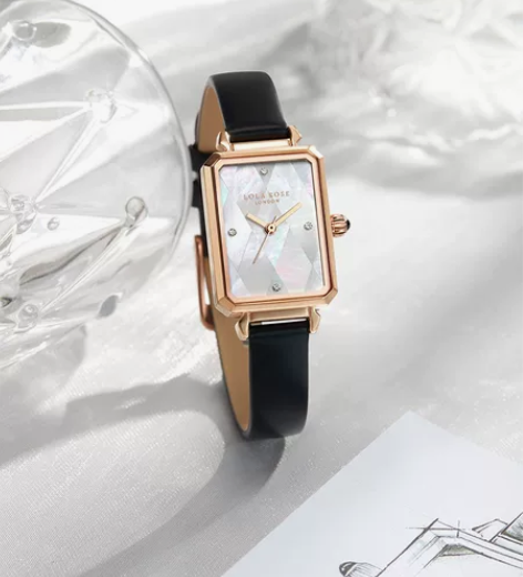 Lola Rose母贝女士石英手表简约时尚...