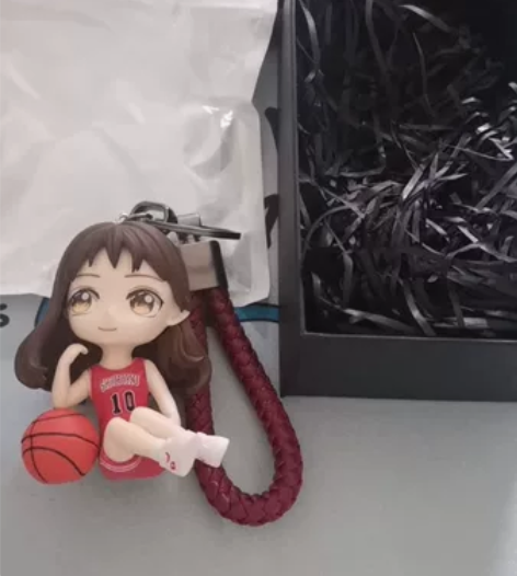 灌篮高手钥匙扣挂件手办赤木晴子钥匙扣 感兴...