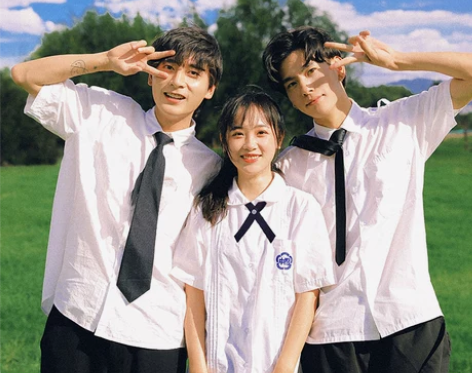 日系jk制服夏季台湾校服套装附中白衬衫高中...