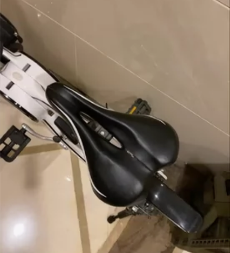 能骑20公里，车子很不错，座椅送一个一共两...