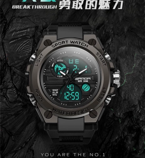 手表男士多功能户外特种兵运动学生潮流青少年...