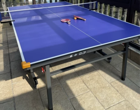 娱乐专用防晒社区乒乓球桌兵乓桌可移动式球