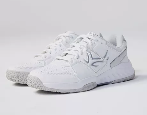 迪卡侬官方运动鞋女网球鞋休闲老爹鞋白色… ...