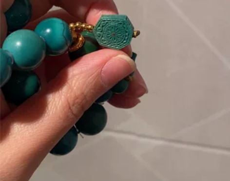 涵阳绿松石小方牌，有轻微瑕疵，不介意的来 ...