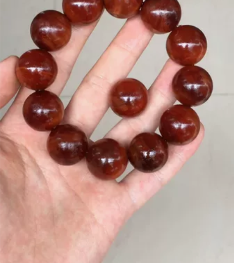 太行崖柏陈化料红油透光果冻料 味道极香！ ...