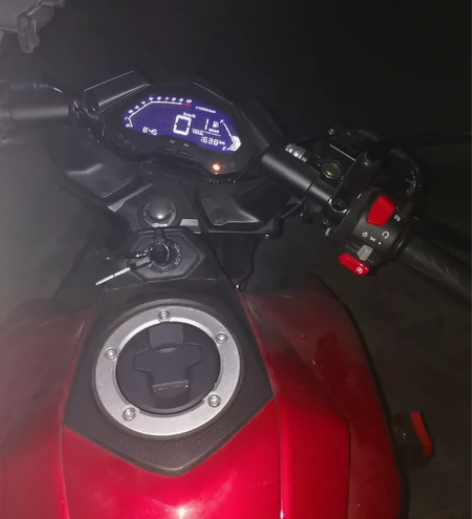 豪爵dr150s  abs前后联动的  子...