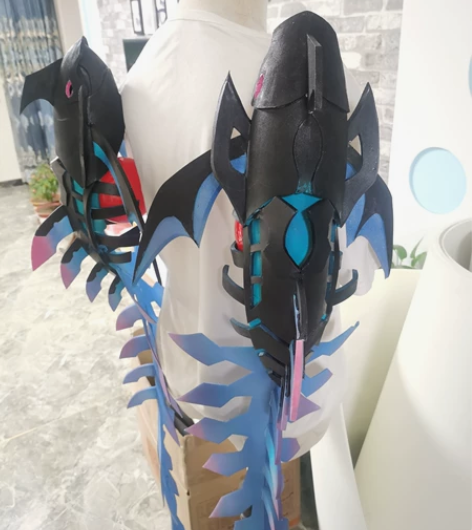 王者荣耀 马可波罗 深海之息背饰，骨鱼。 ...