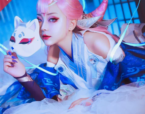 喵屋小铺王者荣耀cospaly服貂蝉cos...