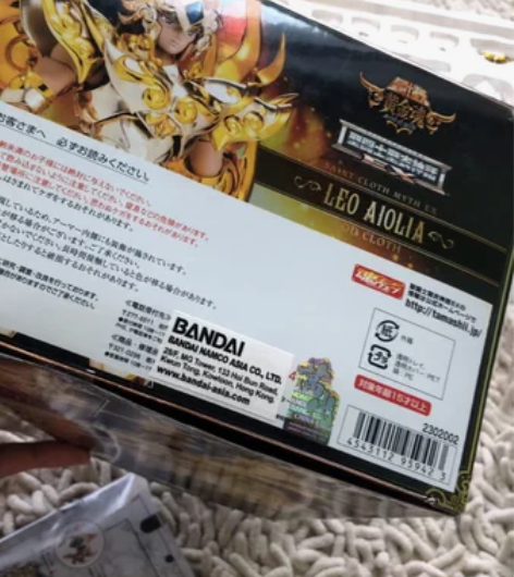 日版 全新狮子座神圣衣 圣衣神话 万代黄金...