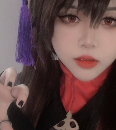 胡桃cos服#原神 大全套衣服和假发 感兴...