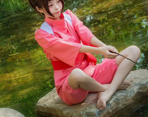 白泽神隐少女荻野千寻COS服装全套小千寻c...