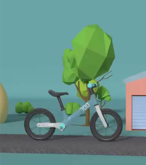 全新柒小佰/700kids 儿童避震滑步车...