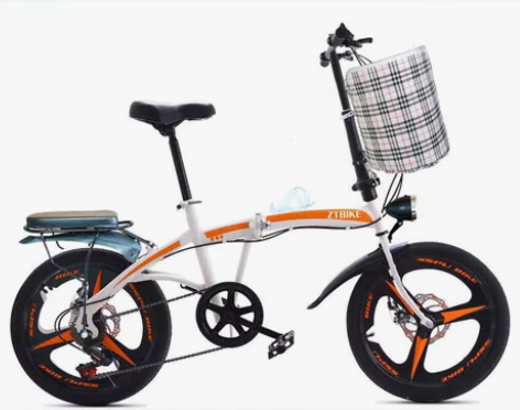 免安装折叠自行车成人20寸男女式超轻便携车...