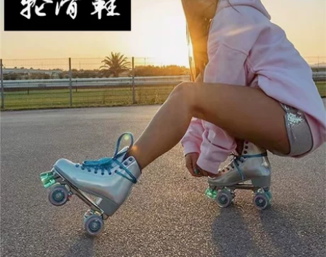 双排2022年新款溜冰鞋双排滑轮鞋 旱冰鞋...