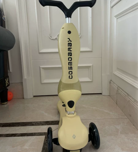 cosmobaby三合一儿童滑板车可坐1-...