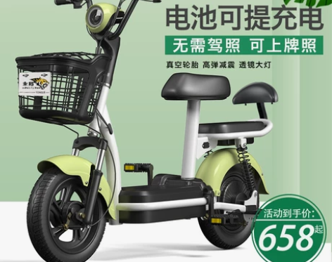 雅迪新日爱玛同款电动车新国标电动自行车新款...