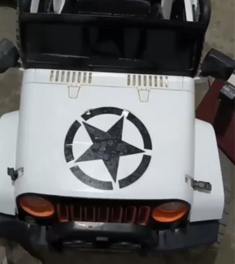 8成新越野小车，带遥控器，家长可控制方向，...