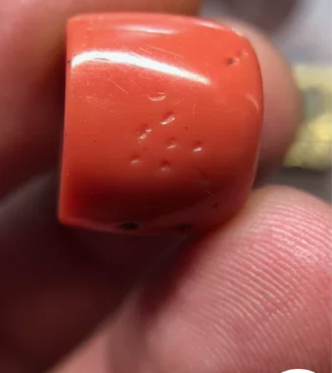 藏传老料器赛璐璐配珠,最大直径17.2mm...