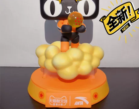 安踏 七龙珠 天猫 手办 玩偶 kt 汤普...
