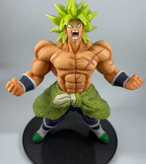 几乎全新仅拆摆 布罗利 七龙珠手办 孙悟空...