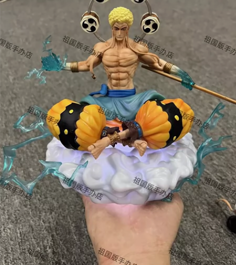 海贼王 BT 雷神 艾尼路 坐姿 底座可发...