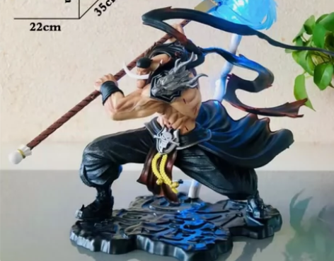 天狮白胡子海贼王GK超大号可发光POPMA...