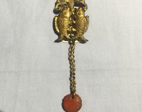 铜鎏金年年有鱼 感兴趣的话点“我想要”和我...