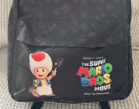 超级马力欧兄弟大电影 双肩包背包 官方正版...