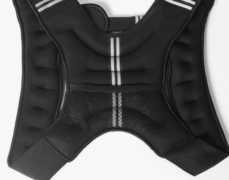 5/10KG潜水料沙衣弹力布负重背心隐形钢...