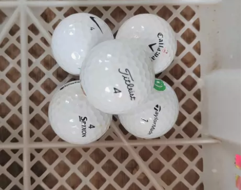 四大品牌混合4-6成新50颗装70元高尔夫...