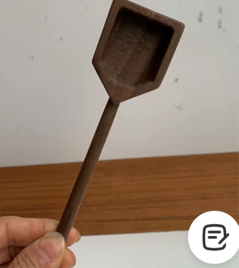 日式黑胡桃木咖啡豆量勺 尺寸4×17