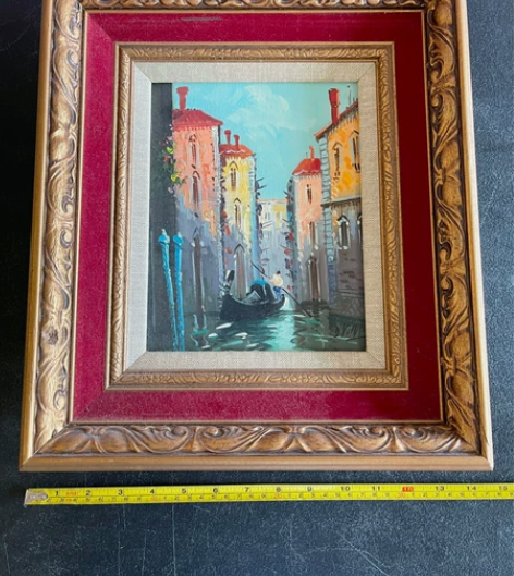 海外回流，美国老油画，美国发货，两周到四周...